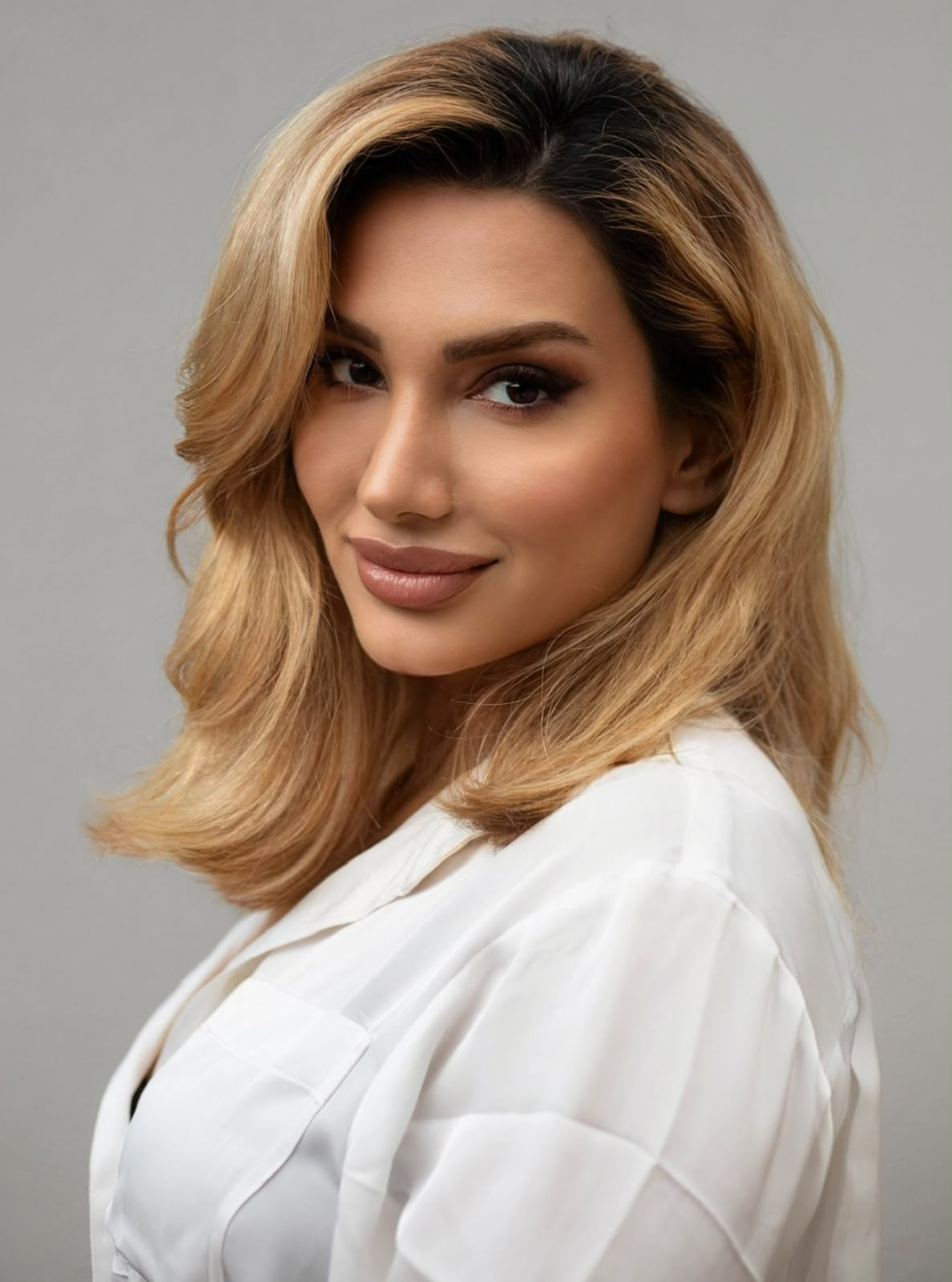 Atiyeh, makeup artist and founder of Ati Makeup Artistry